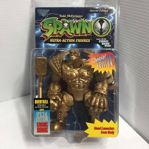 McFarlane Toys | Other | 996 Mcfarlane Spawn Overtkill Gold Variant New ...